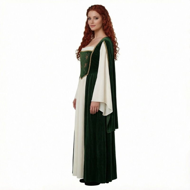 Dresses - Nowy średniowieczny kostium do cosplayu, retro