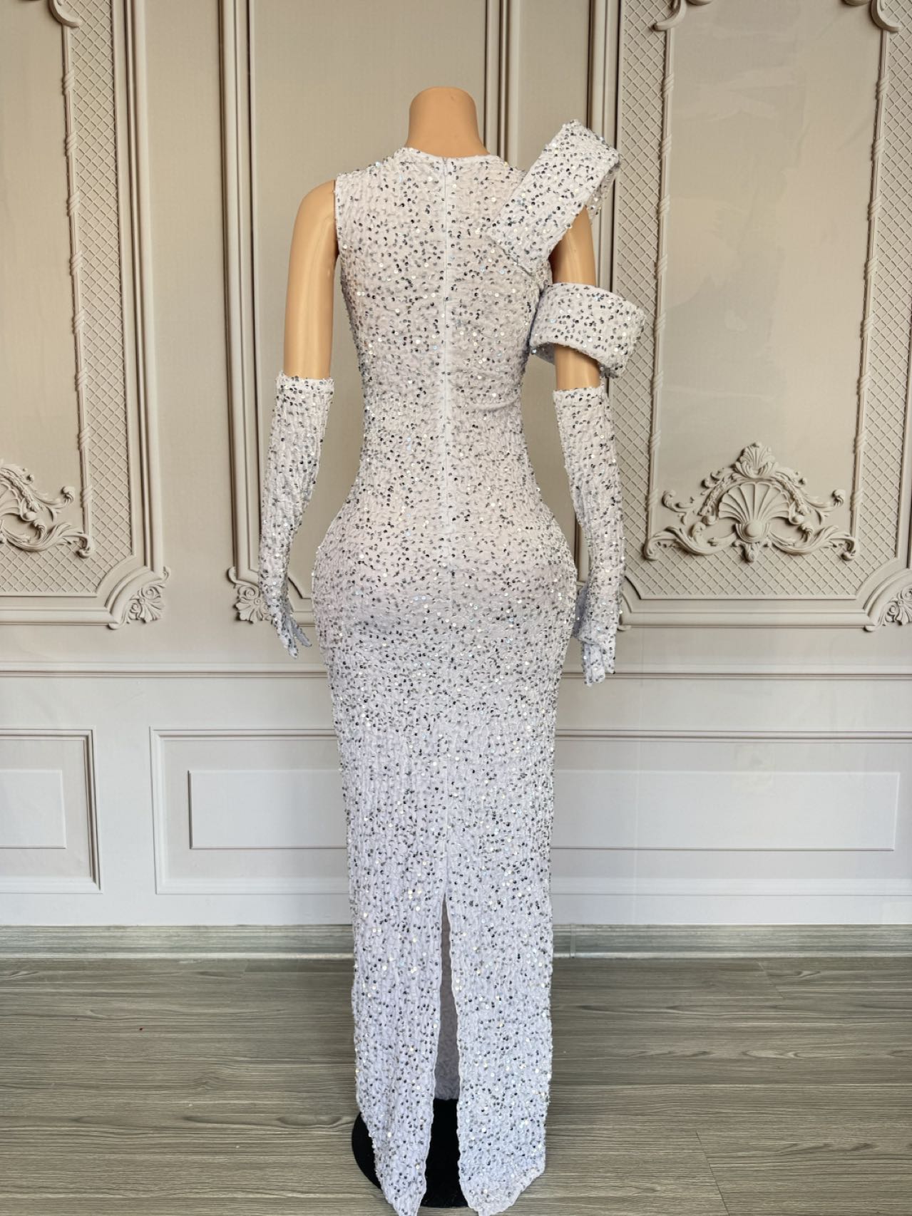 Błyszcząca Sukienka z Cyrkonia – Sparkly Rhinestone Club Party Dress recenzja i cena