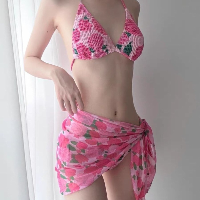 Nowy Modny Prążkowany Zestaw B – Swimwear recenzja i cena