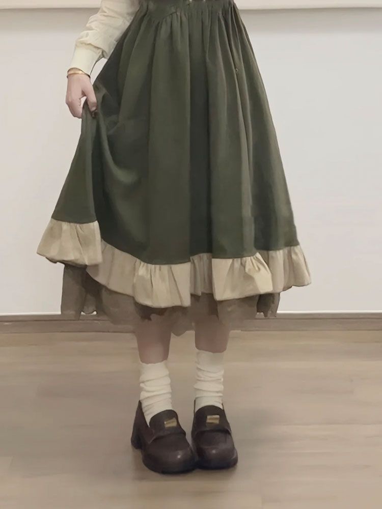 Sukienka na ramiączkach w styl – Korean Style A Line Shirt Dress recenzja i cena
