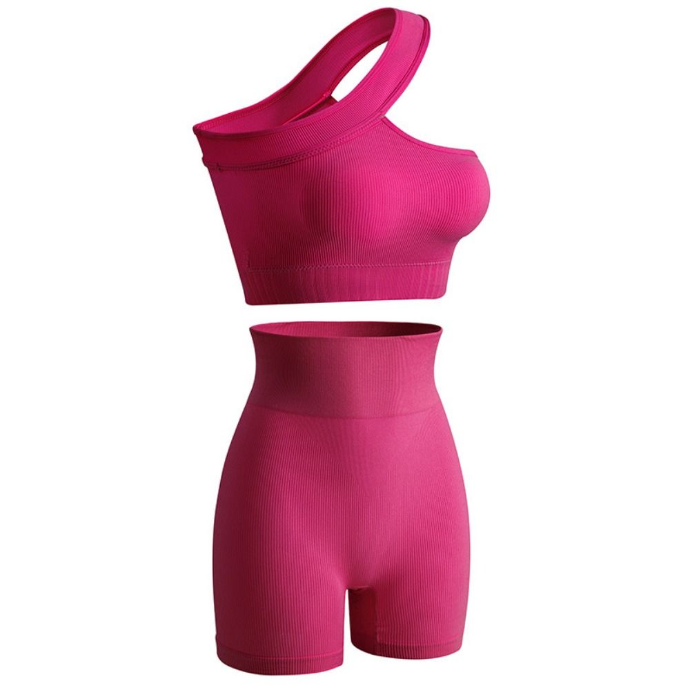 2-częściowy sportowy zestaw da – Seamless Ribbed Workout Tank Top recenzja i cena