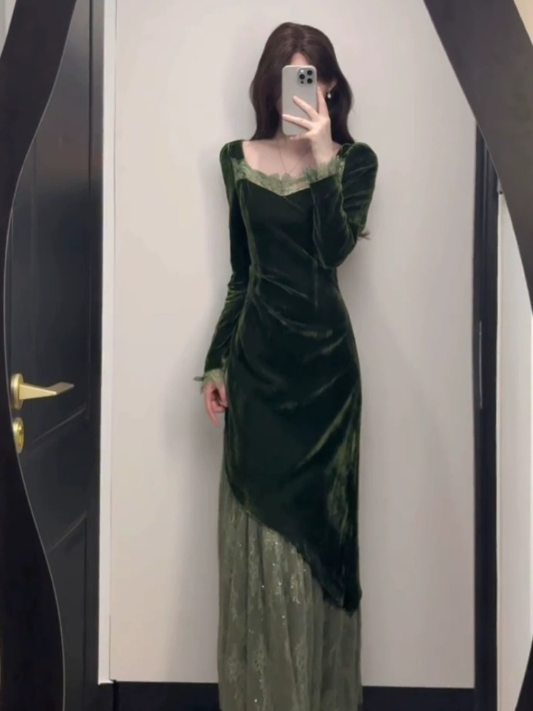 Francuska Sukienka Vintage Ele – French Vintage Floral Midi Dress recenzja i cena